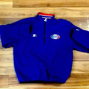 Vintage NY Giants 1998 1/4 Zip Up Sz L